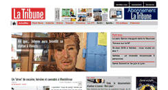Desktop Screenshot of e-tribune.fr
