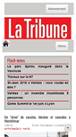 Mobile Screenshot of e-tribune.fr