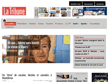 Tablet Screenshot of e-tribune.fr
